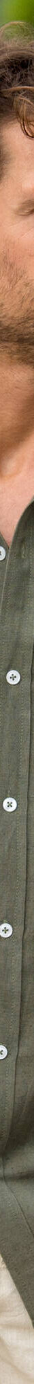 Chemise coton lin manches courtes boutonnée (kaki) Chemise coton lin manches courtes boutonnée (kaki)